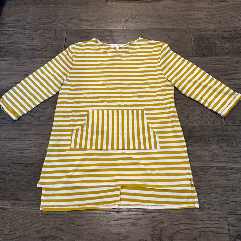 Women's Hailey & Co Long 3/4 Sleeve Top or‎ Beach Cover Up Size Small
